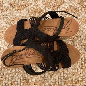 ZODIAC Palm Platform Wedge Espadrille Sandal